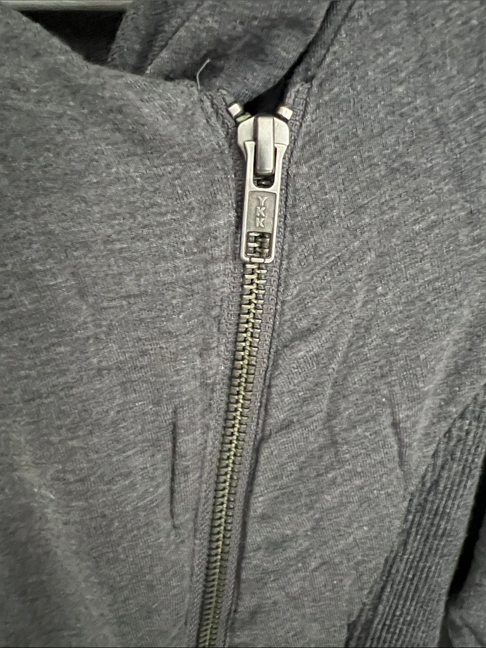 Caslon Gray Asymmetric Zip Cowl Sweater Hoodie - Picture 4 of 6